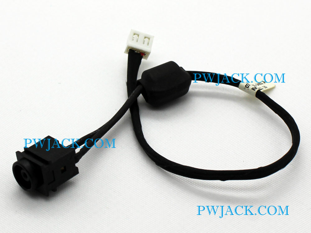 (image for) DC Jack IN Cable 073-0001-2492_A for Sony VAIO VGN-N Power Connector Charging Port DC-IN