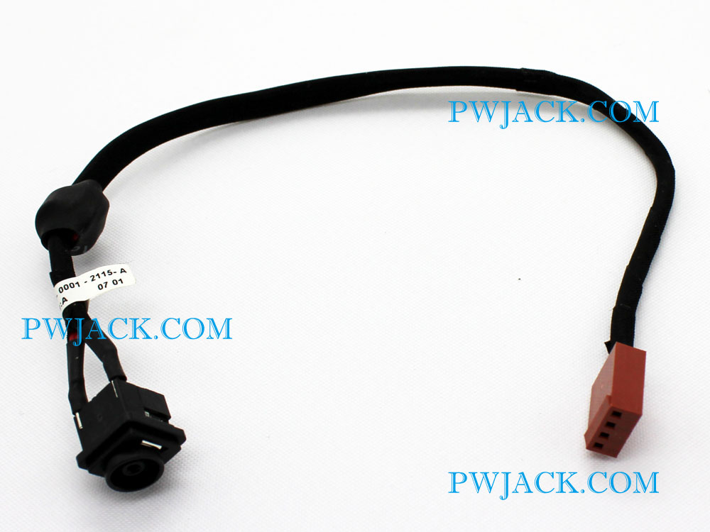 (image for) DC Jack IN Cable 073-0001-2115_A for Sony VAIO VGN-AR Power Connector Charging Port DC-IN