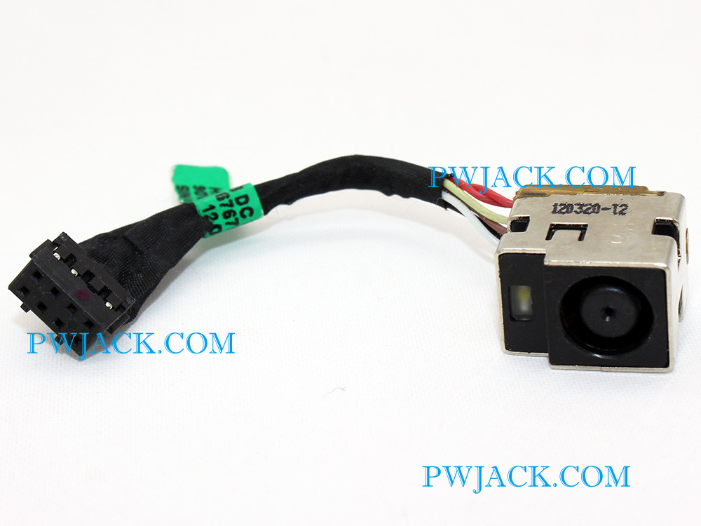 (image for) Power Jack DC IN Cable 676708-FD1 676708-SD1 676708-TD1 676708-YD1 for HP Compaq