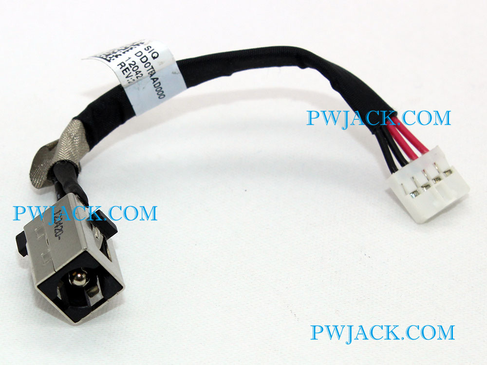 (image for) DC Jack Cable for Toshiba Satellite U840W U845W Power Connector Charging Port DC-IN DD0TEAAD000