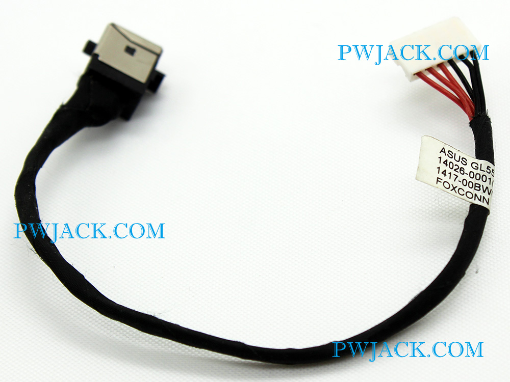 (image for) DC Jack Cable for Asus ROG GL552JX Power Connector Charging Port DC-IN 14026-00010100 1417-00BW0AS