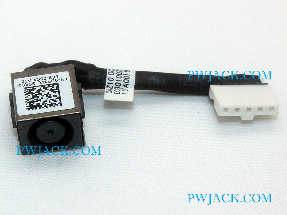 (image for) DP4VC 0DP4VC DC Jack IN Cable for Dell Latitude 7280 7380 P28S001 Power Charging Port DC30100Z300 CAZ10