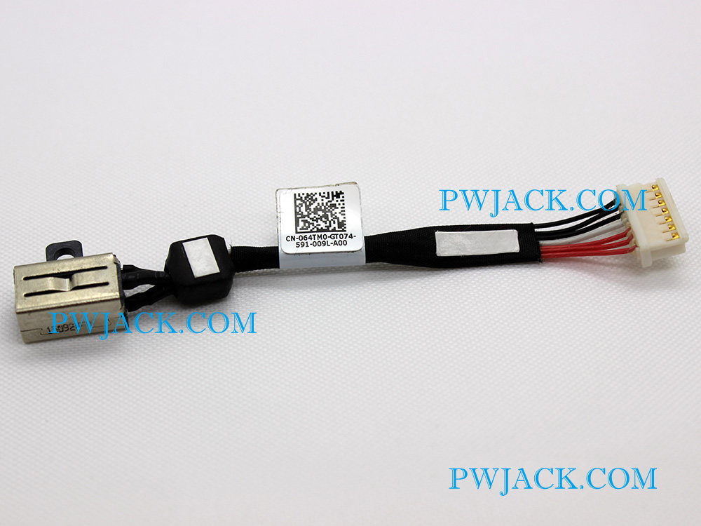 (image for) 064TM0 64TM0 DC Jack Cable for Dell XPS 15 9550 9560 9570 Precision 5510 5520 5530 P56F DC-IN Connector Power Adapter Charging Port