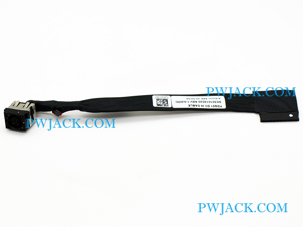 (image for) N2TFJ 0N2TFJ Dell Alienware FDQ51 DC301016C00 DC IN Cable Power Jack DC-IN Connector Charging Port