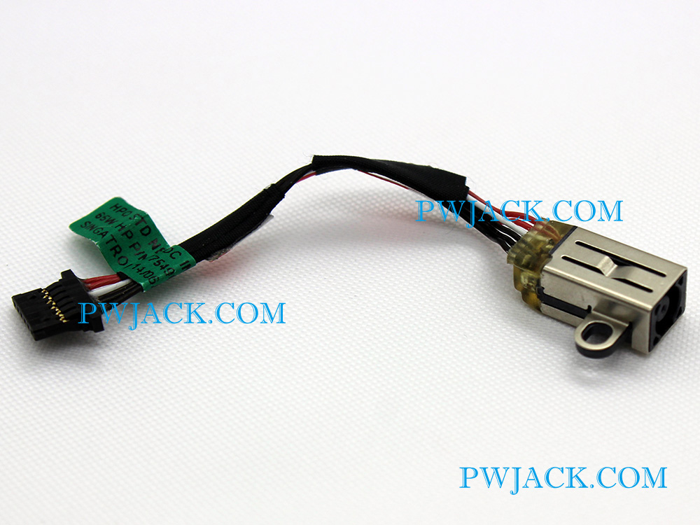 (image for) HP Elite X2 1011 G1 DC Jack Charging Port IN Power Connector Cable DC-IN 775490-FD1 775490-SD1 793714-001