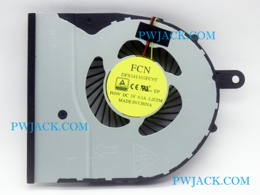 (image for) Dell Inspiron 15 5551 5552 5555 5558 5559 5566 P51F Fan Assembly FG9V DFS541105FC0T