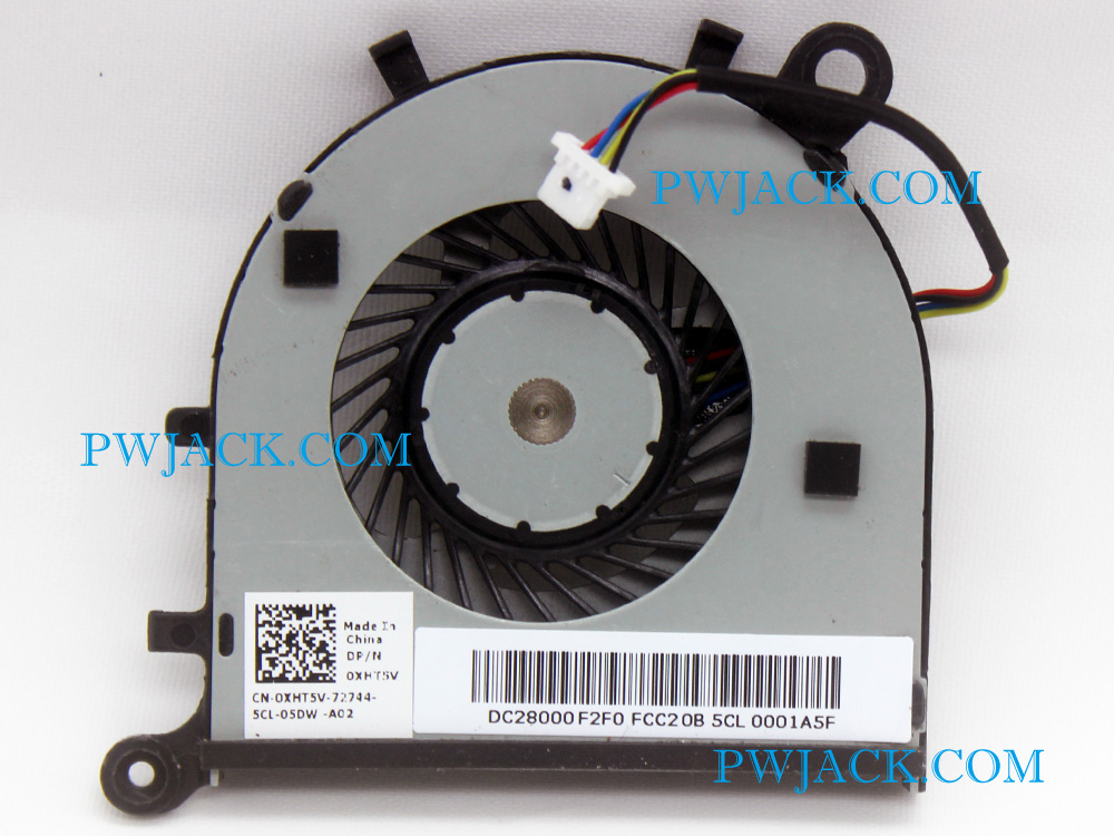 (image for) XHT5V 0XHT5V Fan for Dell XPS 13 9343 9350 9360 P54G