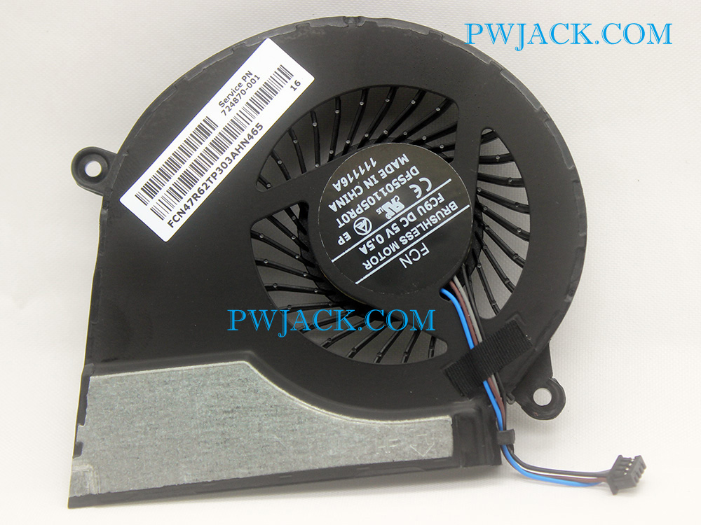 (image for) 724870-001 719860-001 Fan for HP Pavilion 14-E 15-E 17-E DFS501105PR0T FC9U