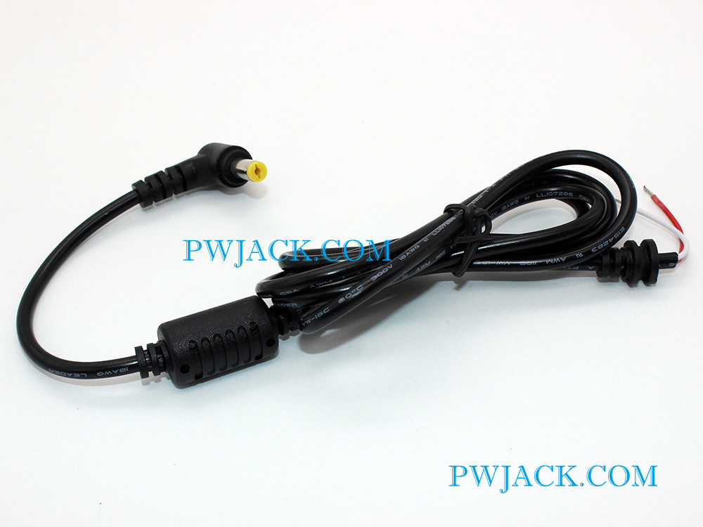 (image for) Power Adapter DC Cable Cord 5.5x1.5mm 1.2m for Acer Gateway Packard Bell